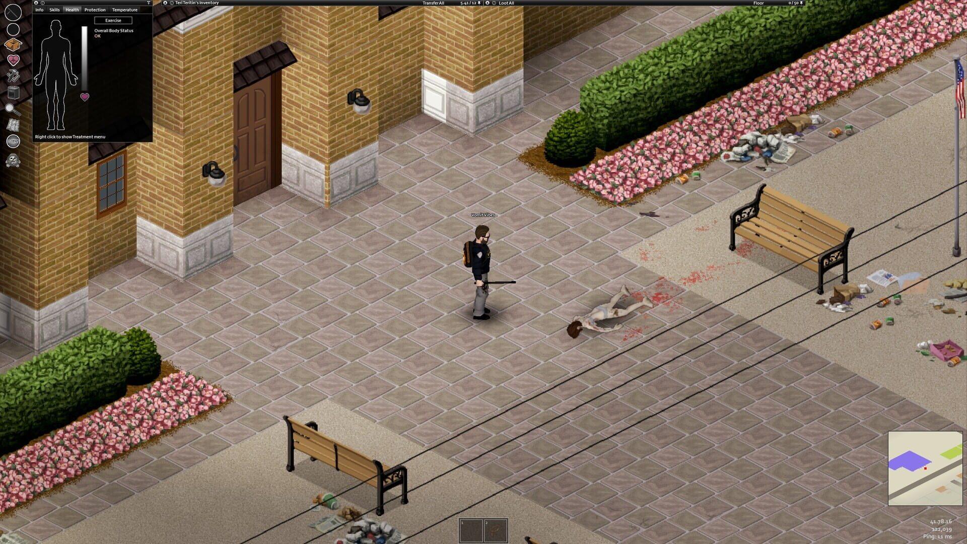 Project Zomboid - gameplay screenshot