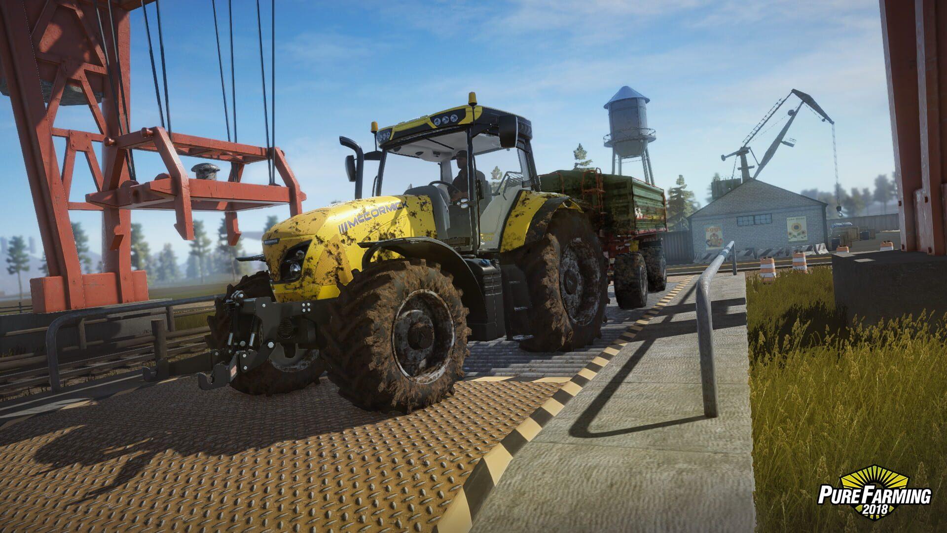 Pure Farming 2018 - główny screenshot z gry