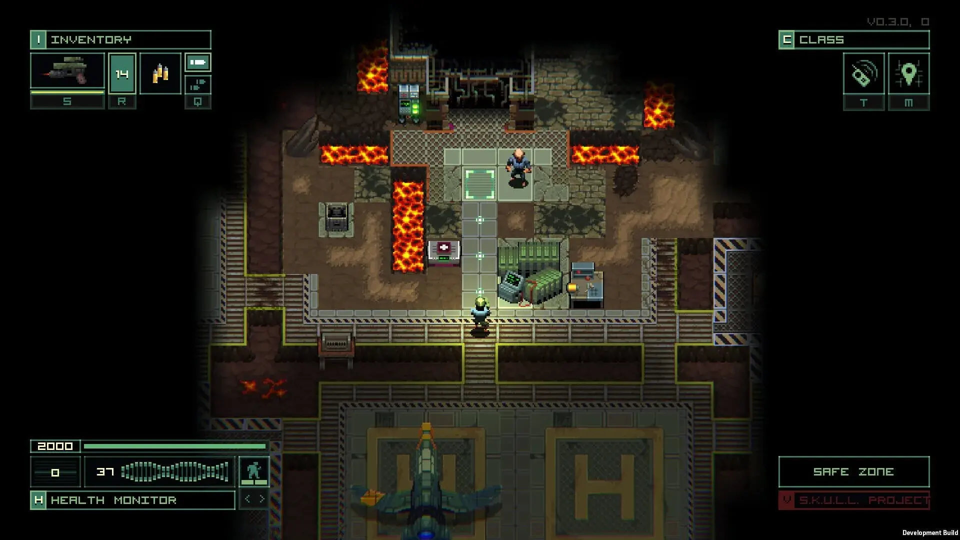 Quasimorph - gameplay screenshot