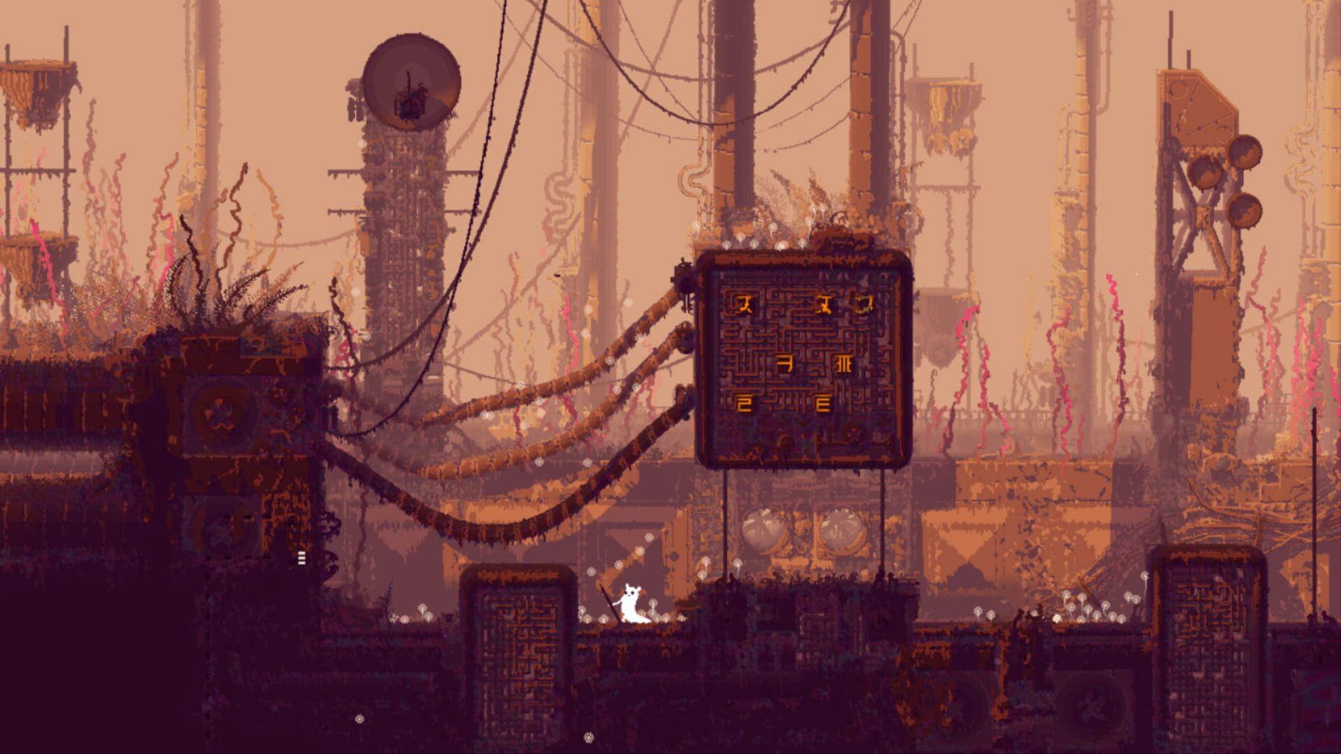 Rain World (Switch) - świat gry, lokacja