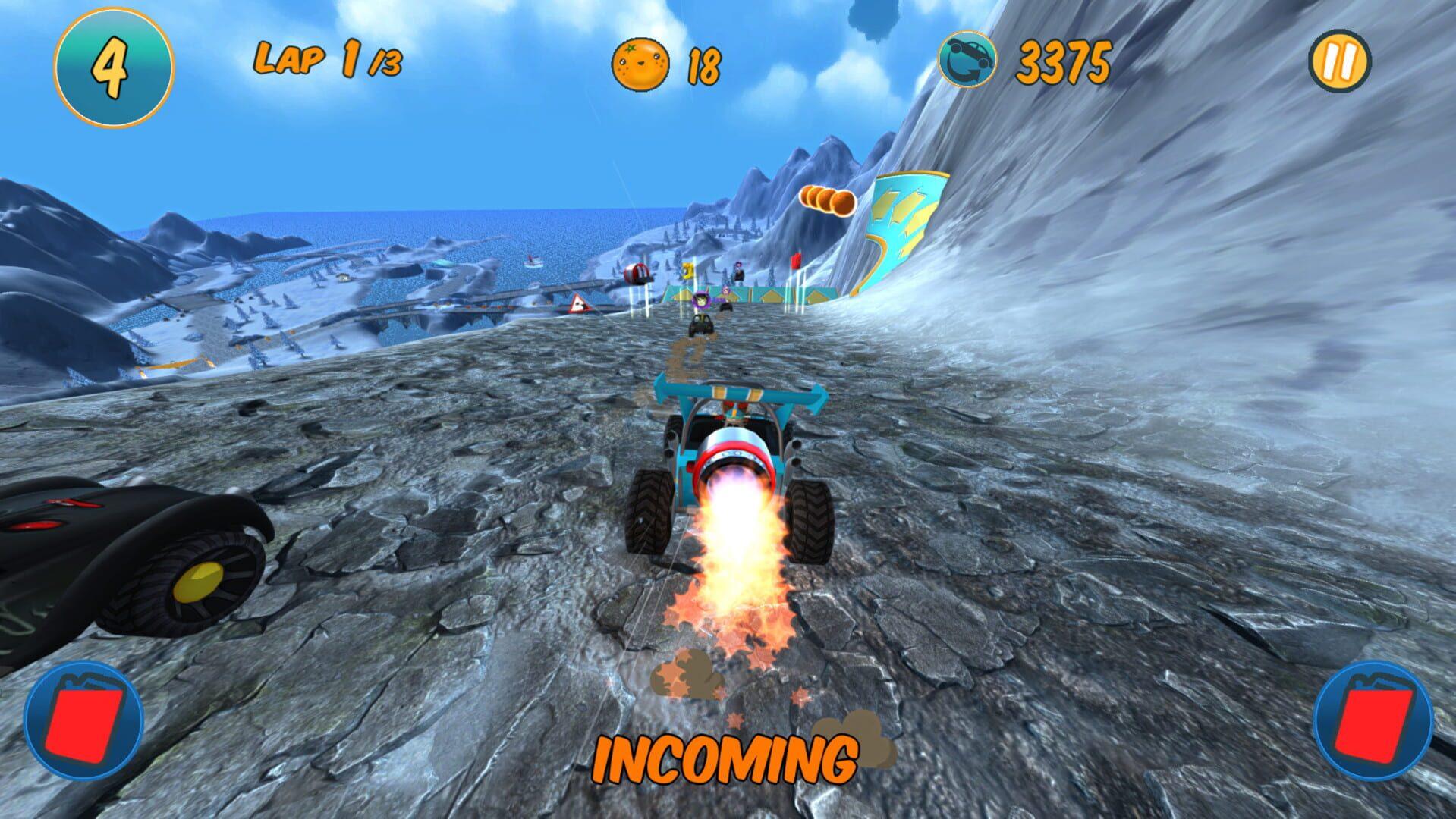 Rally Racers - świat gry, lokacja
