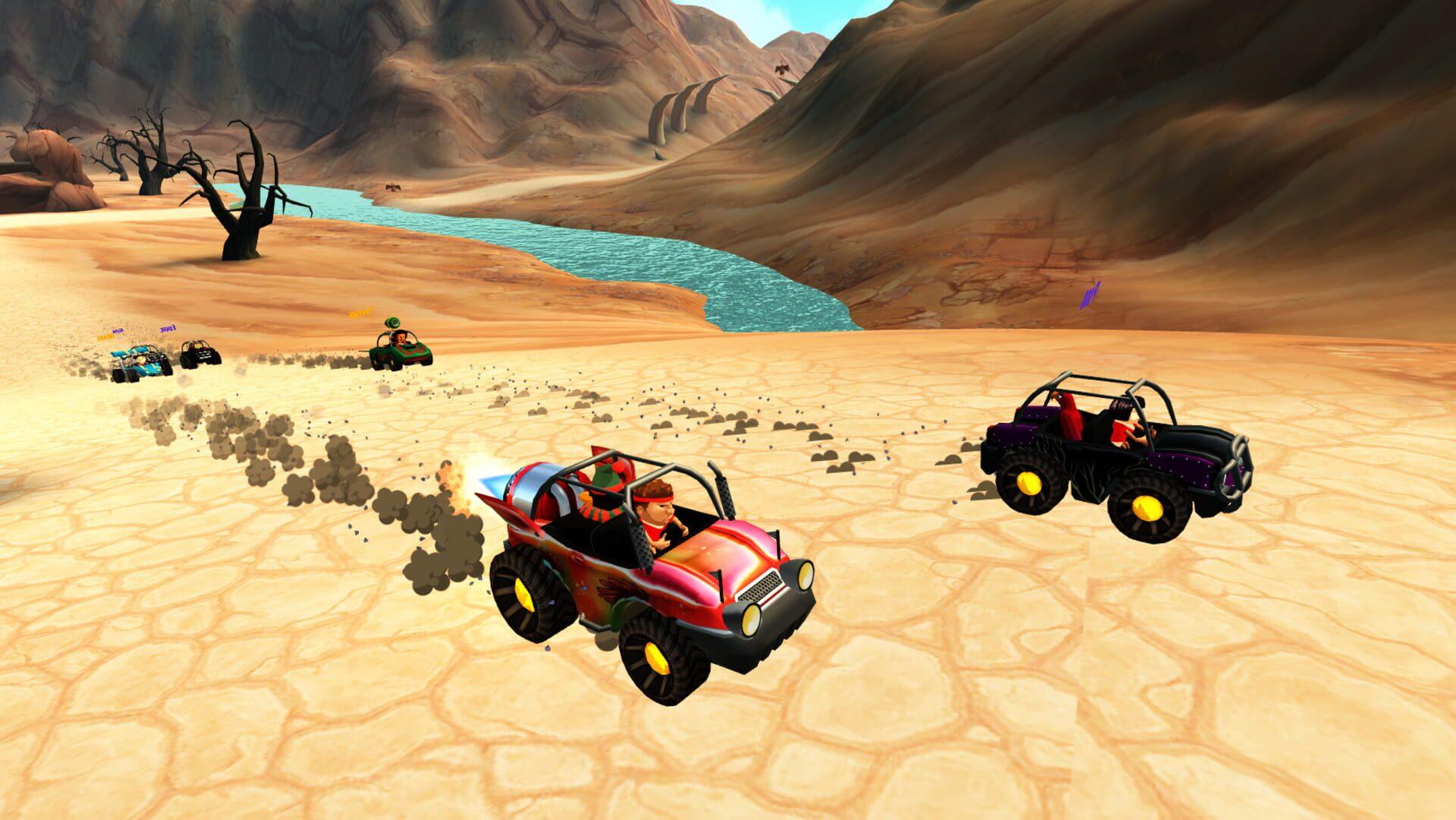 Rally Racers - akcja w grze