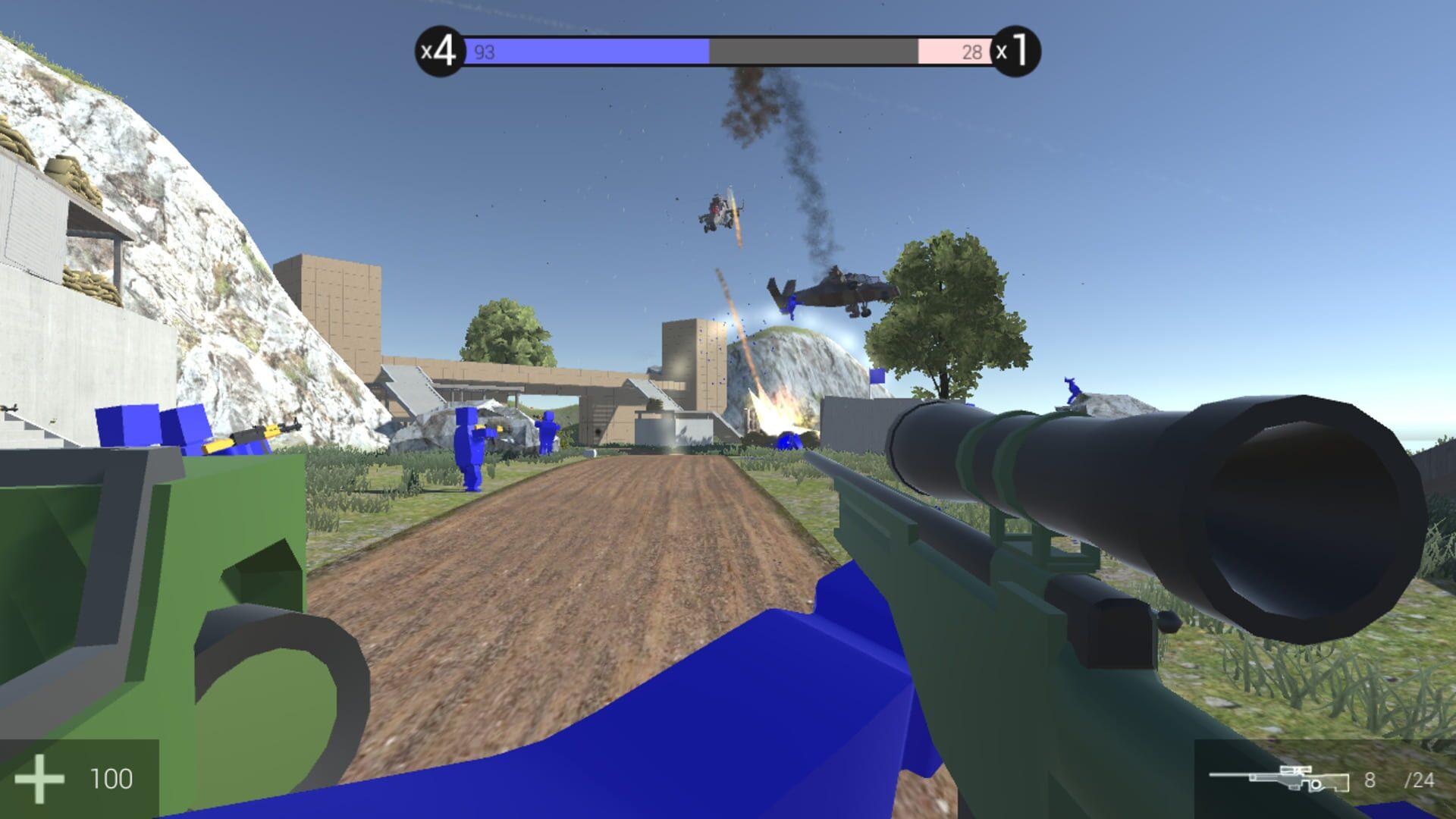 Ravenfield - świat gry, lokacja