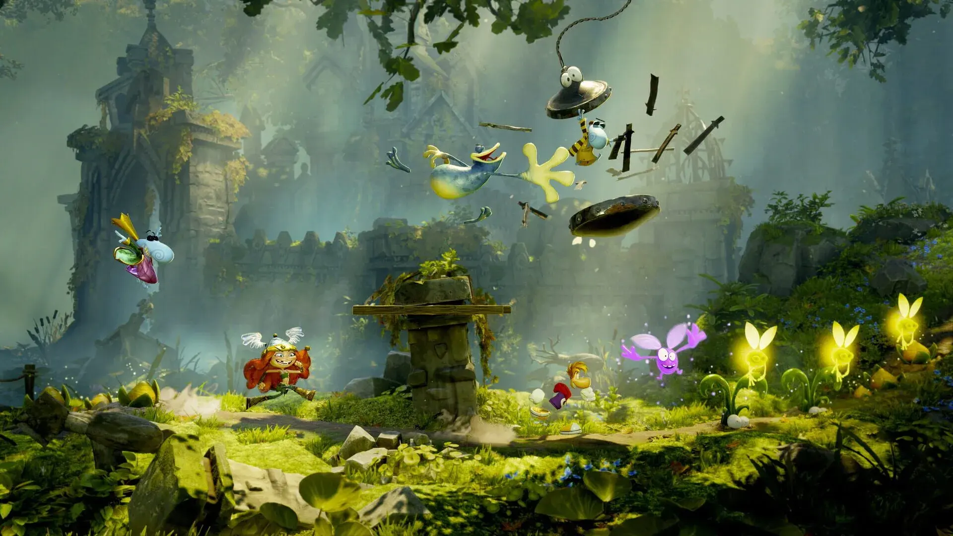 Rayman Legends Retold - główny screenshot z gry