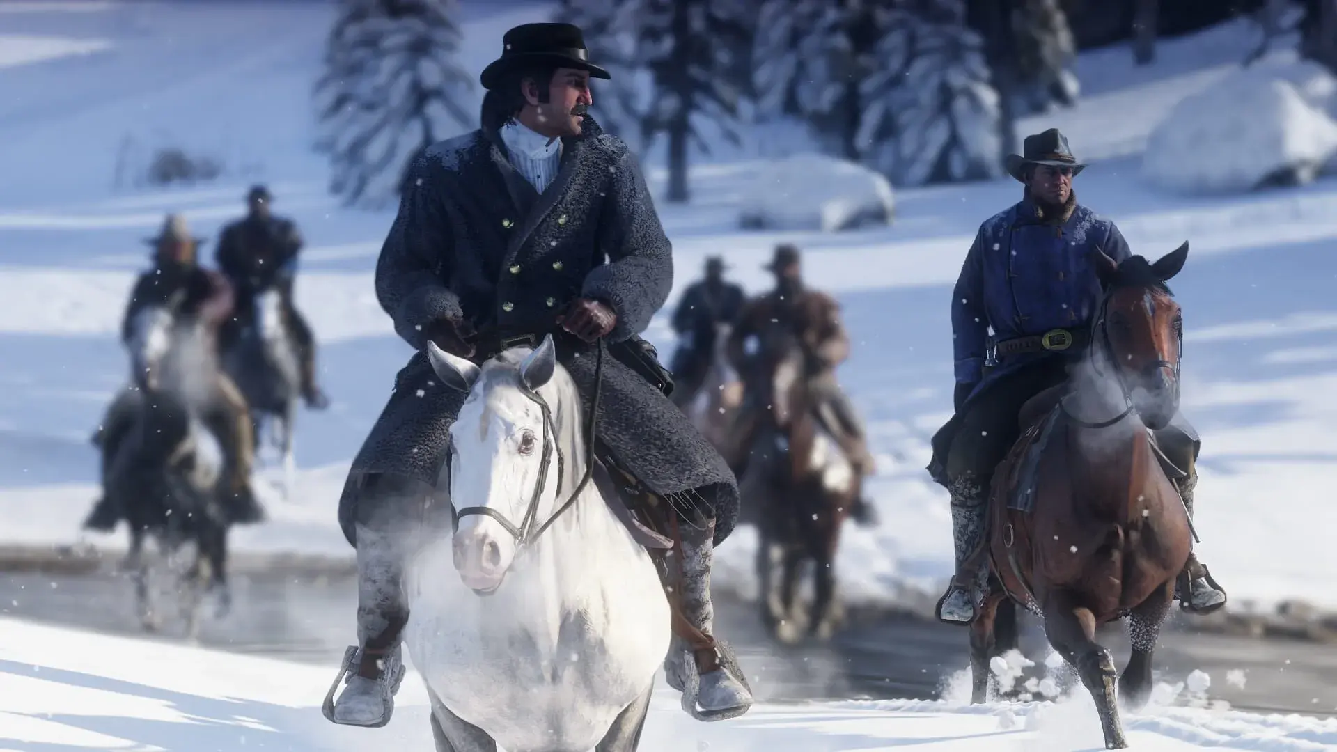 Red Dead Redemption 2 (PS5) - główny screenshot z gry