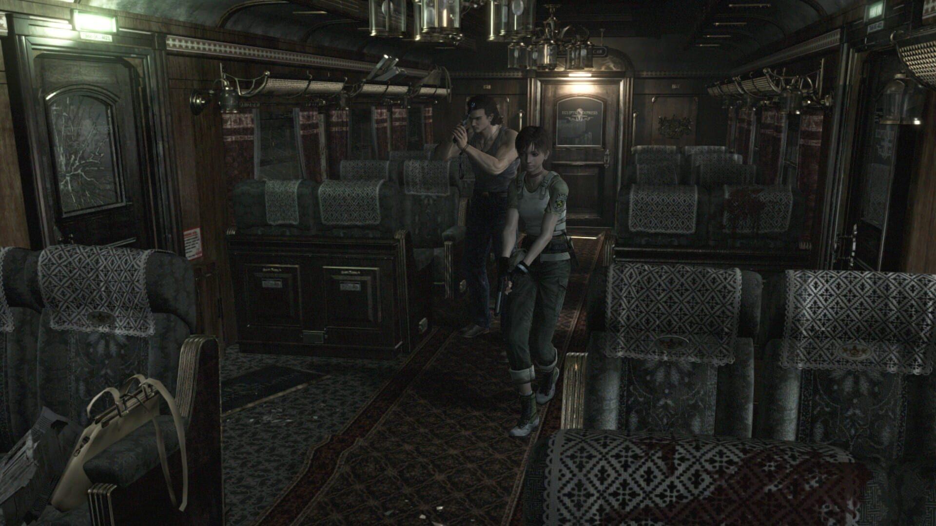 Resident Evil 0 - główny screenshot z gry