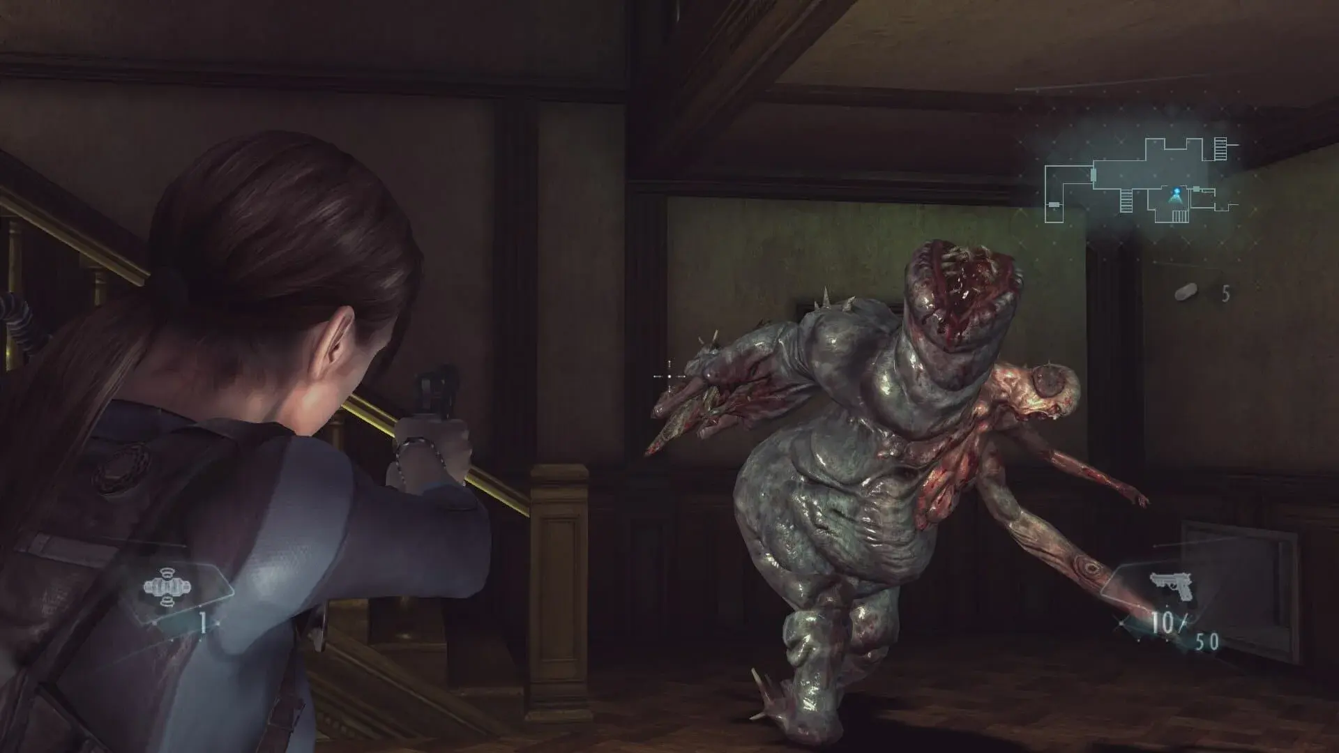 Resident Evil: Revelations - główny screenshot z gry