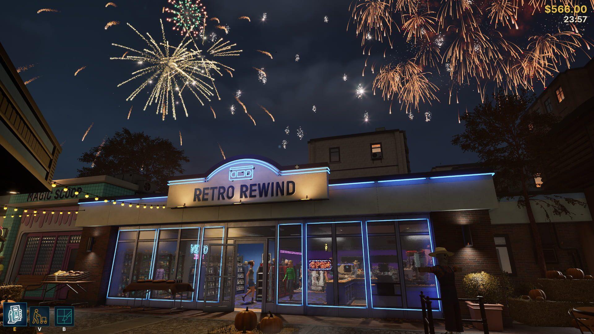 Retro Rewind: Video Store Simulator - główny screenshot z gry