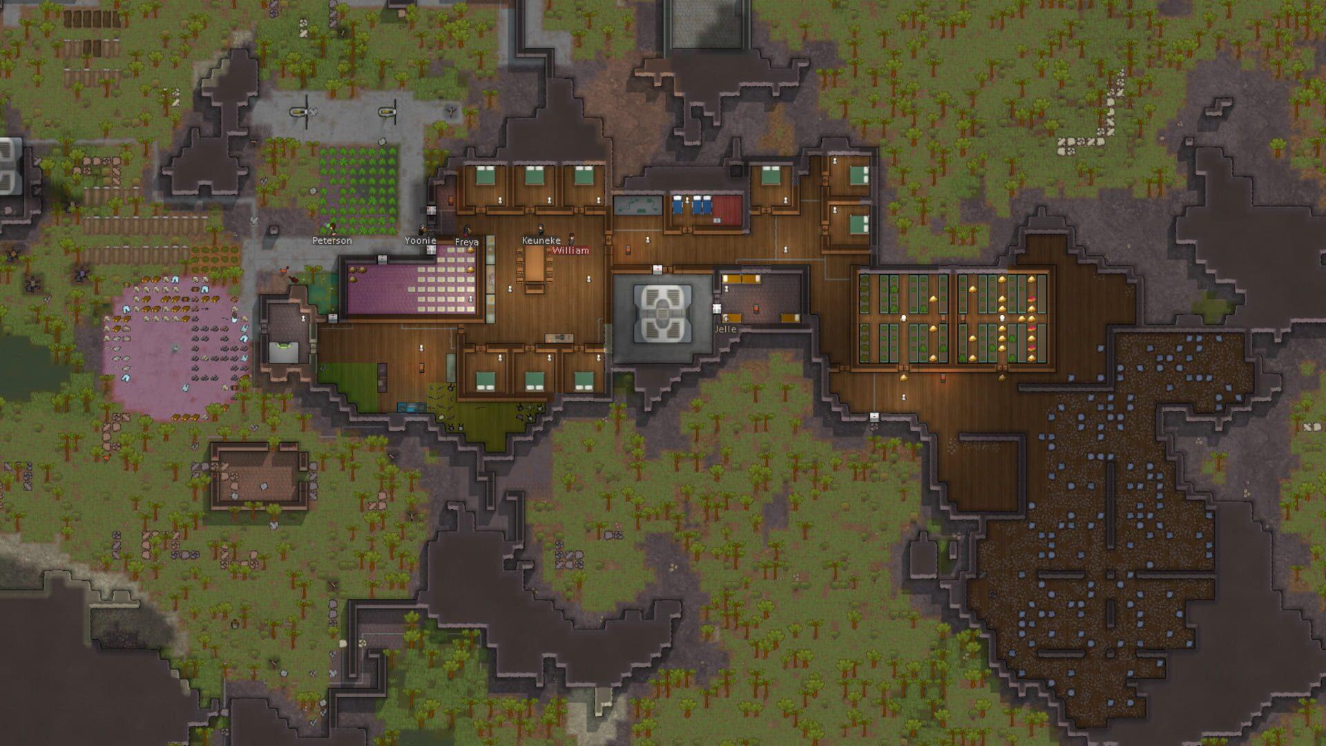 RimWorld - świat gry, lokacja
