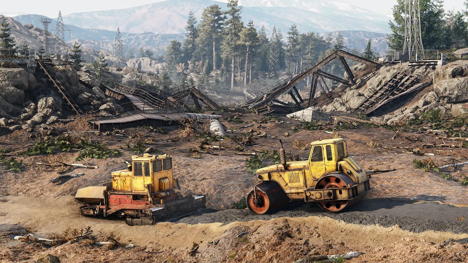 RoadCraft: Rebuild Edition - świat gry, lokacja