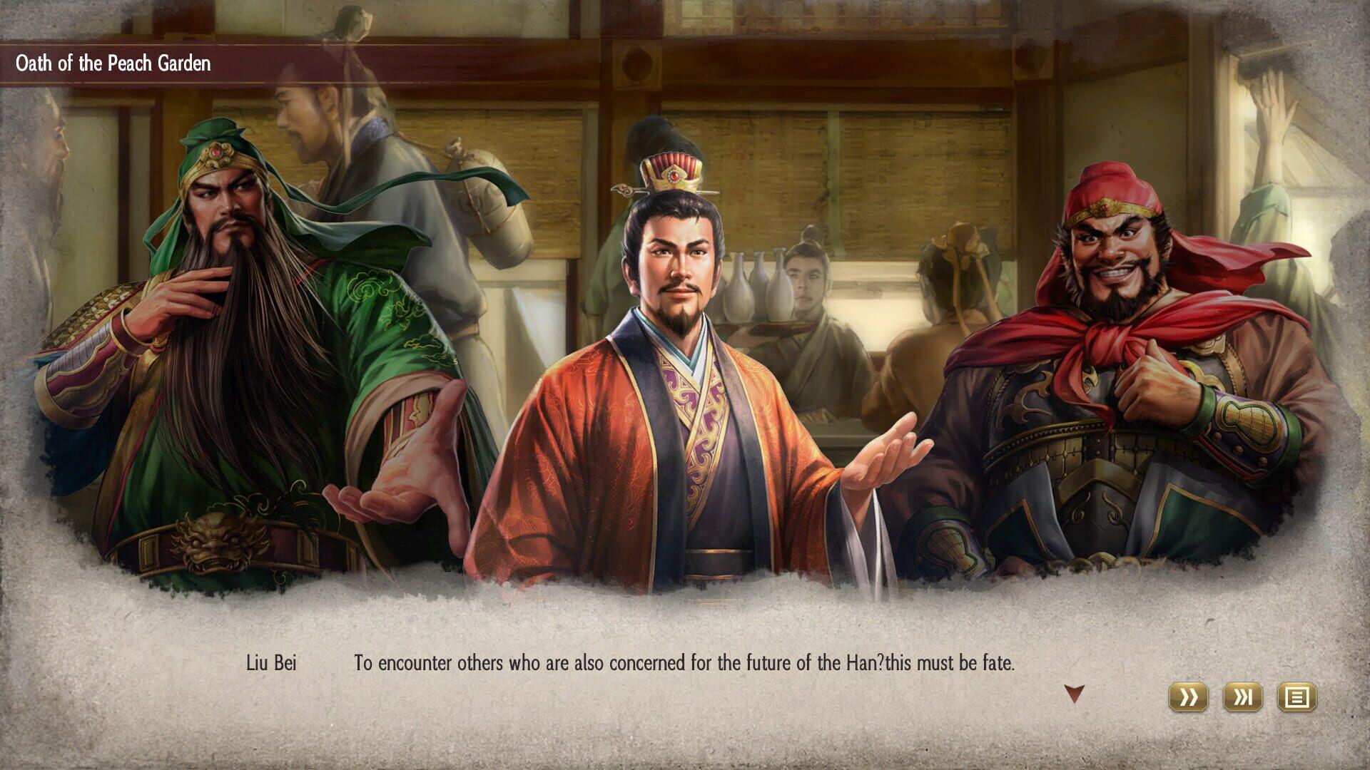 Romance of the Three Kingdoms 8 Remake - akcja w grze