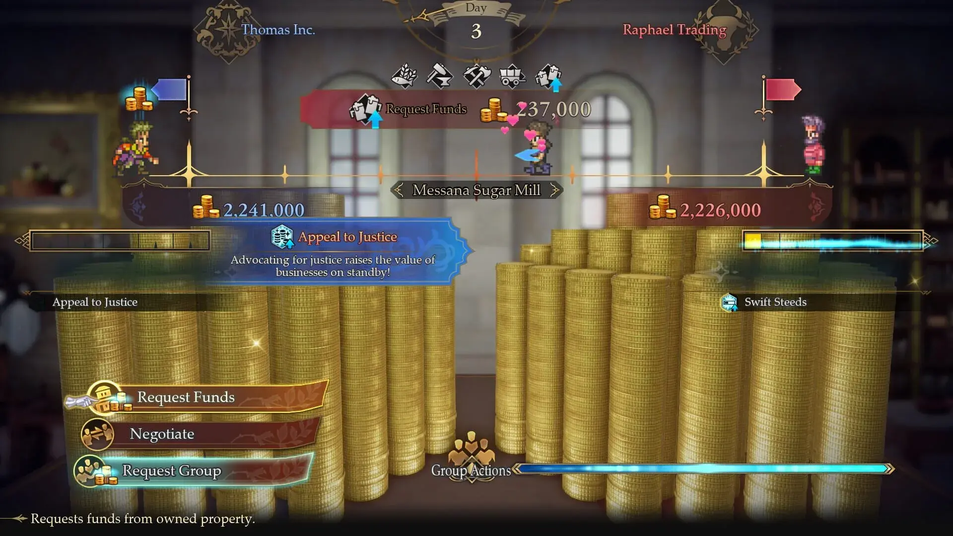 Romancing SaGa 3: Destinies United - gameplay screenshot