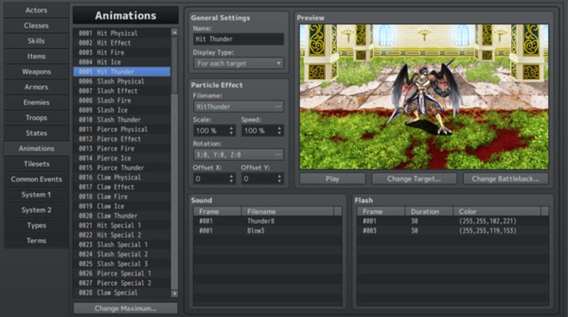 RPG Maker MZ - główny screenshot z gry