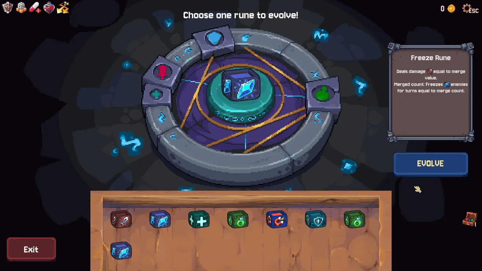 Rune Dice - gameplay screenshot