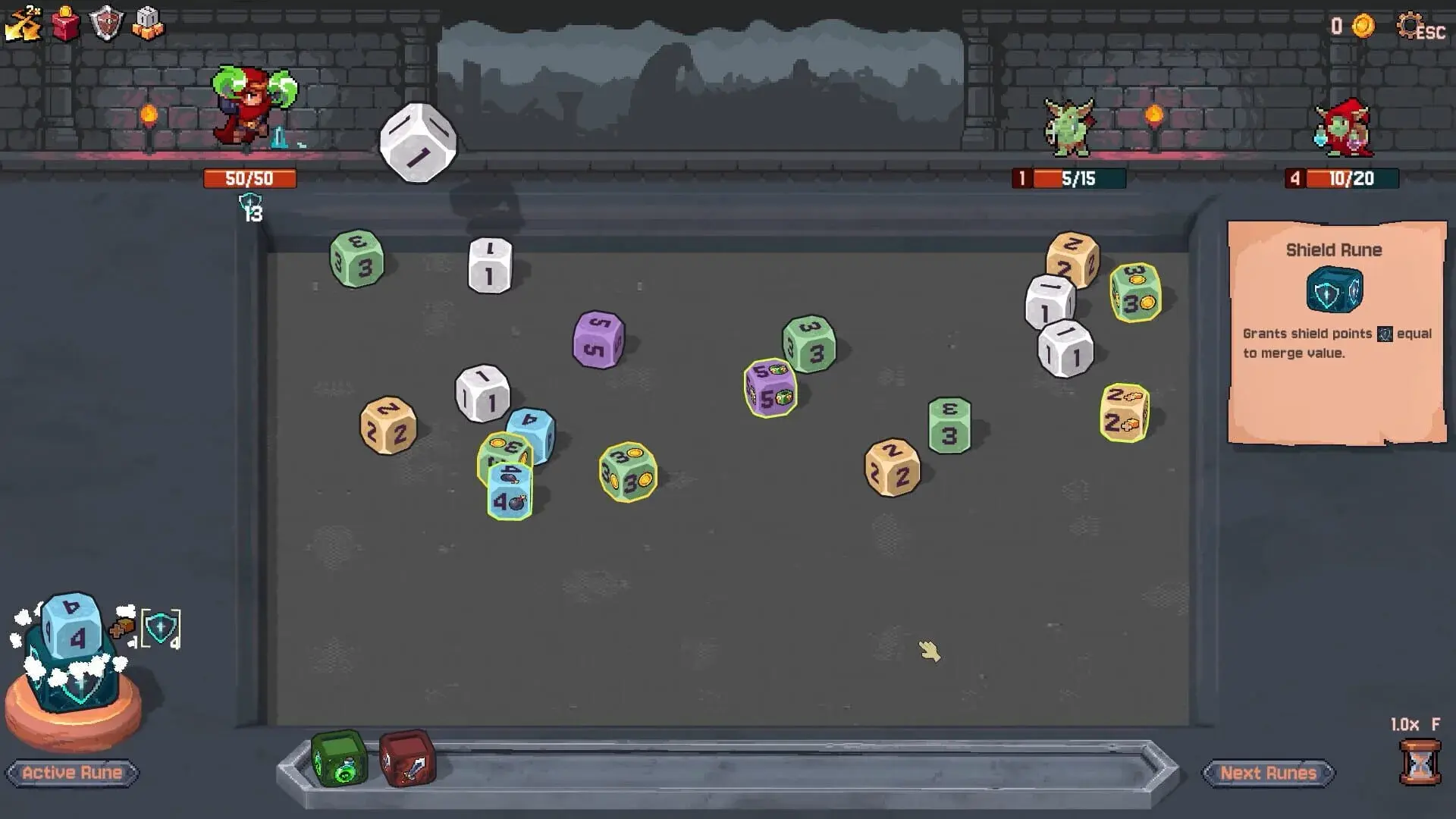 Rune Dice (PS5) - główny screenshot z gry