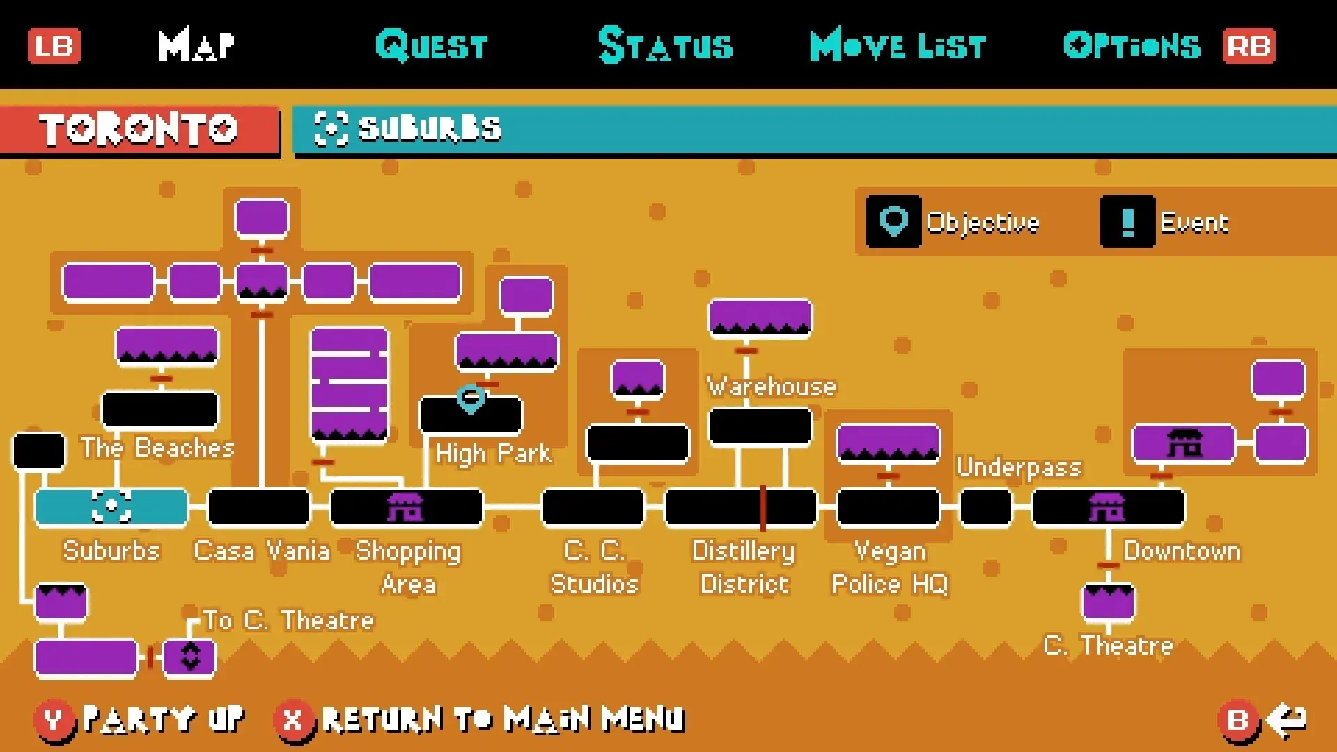 Scott Pilgrim EX - główny screenshot z gry