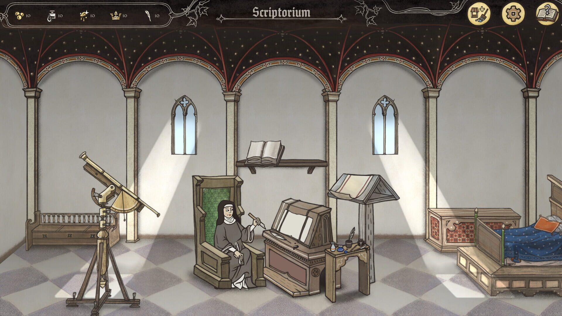 Scriptorium: Master of Manuscripts - akcja w grze