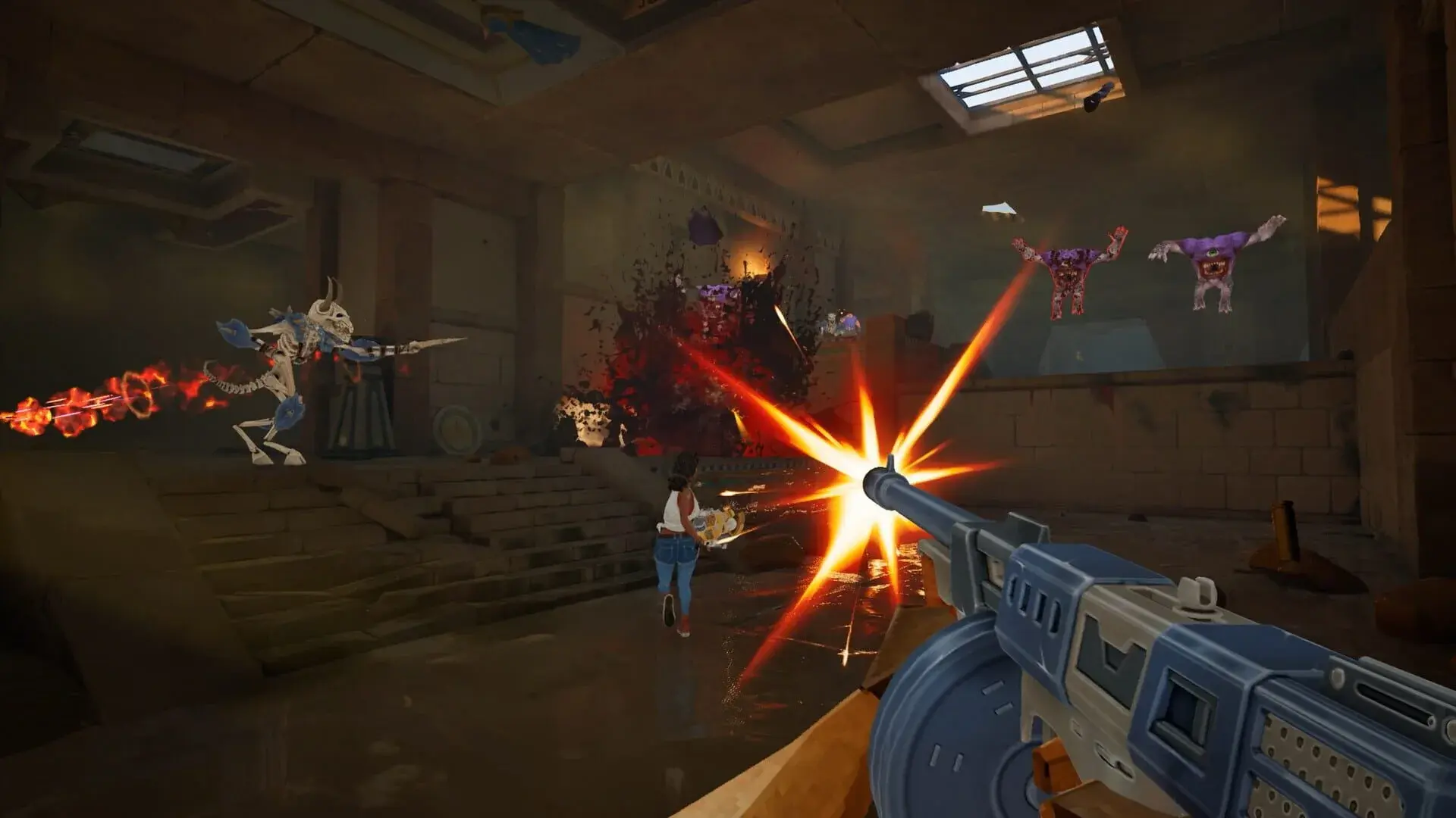 Serious Sam: Shatterverse - gameplay screenshot