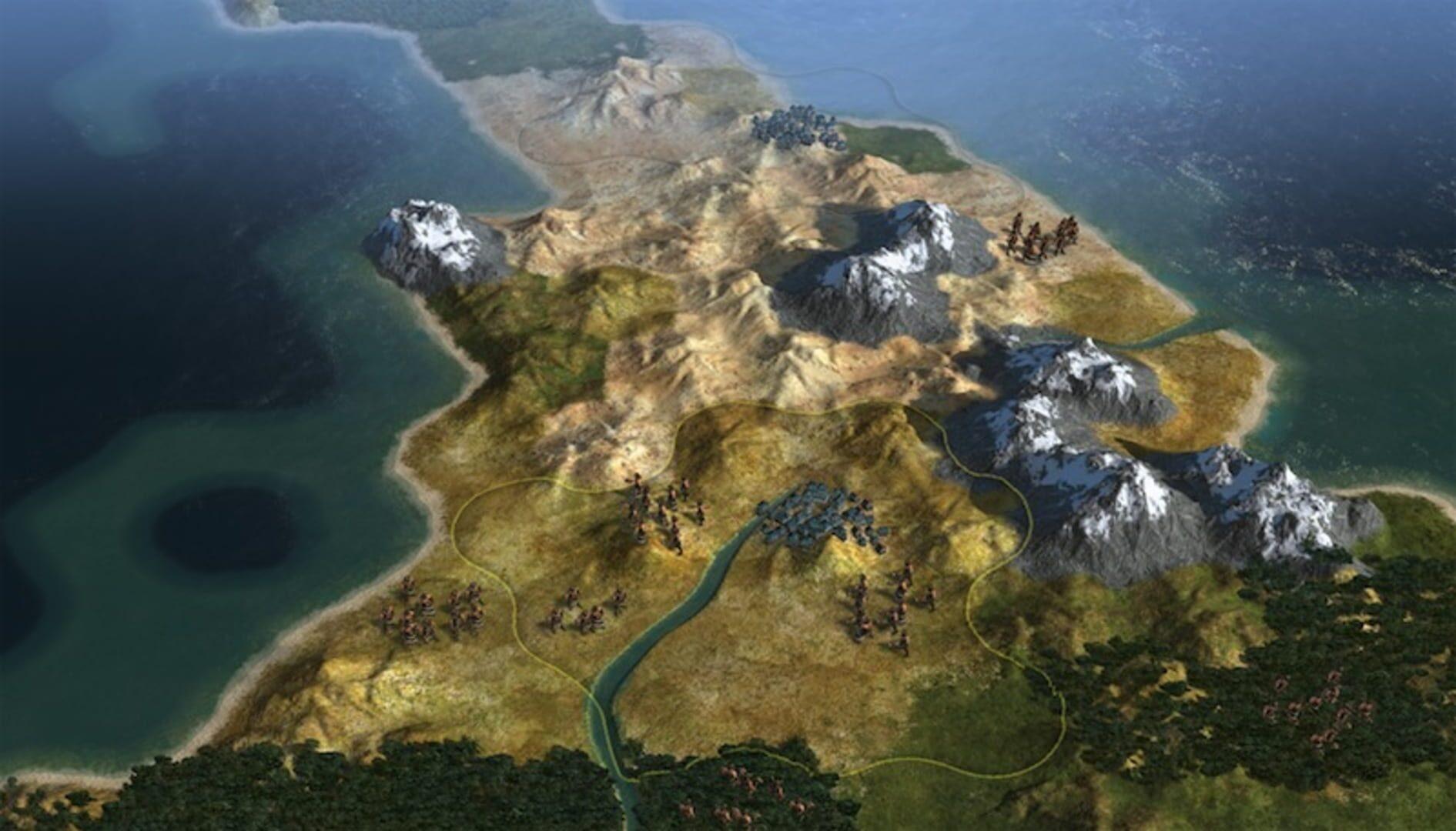 Sid Meier's Civilization V - główny screenshot z gry