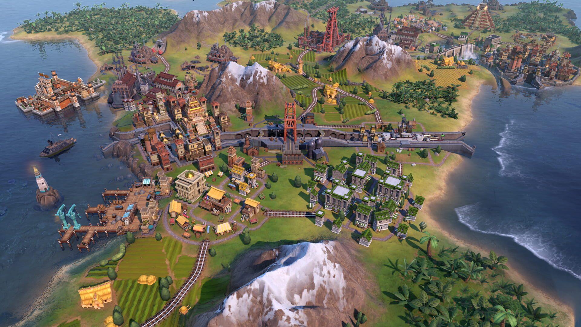 Sid Meier's Civilization VI: Gathering Storm - główny screenshot z gry