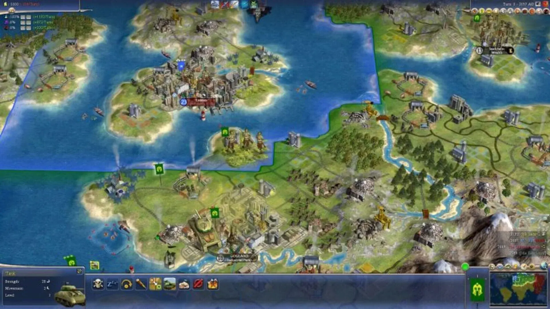 Sid Meier's Civilization IV: Complete Edition - główny screenshot z gry