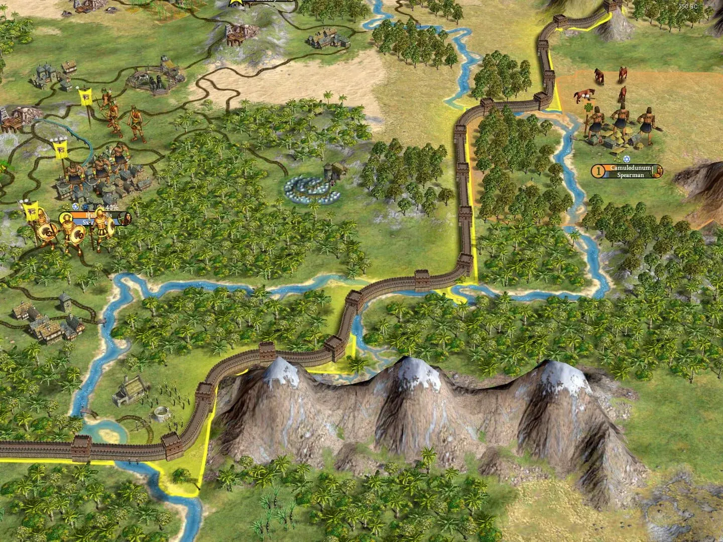 Sid Meier's Civilization IV: Warlords - gameplay screenshot