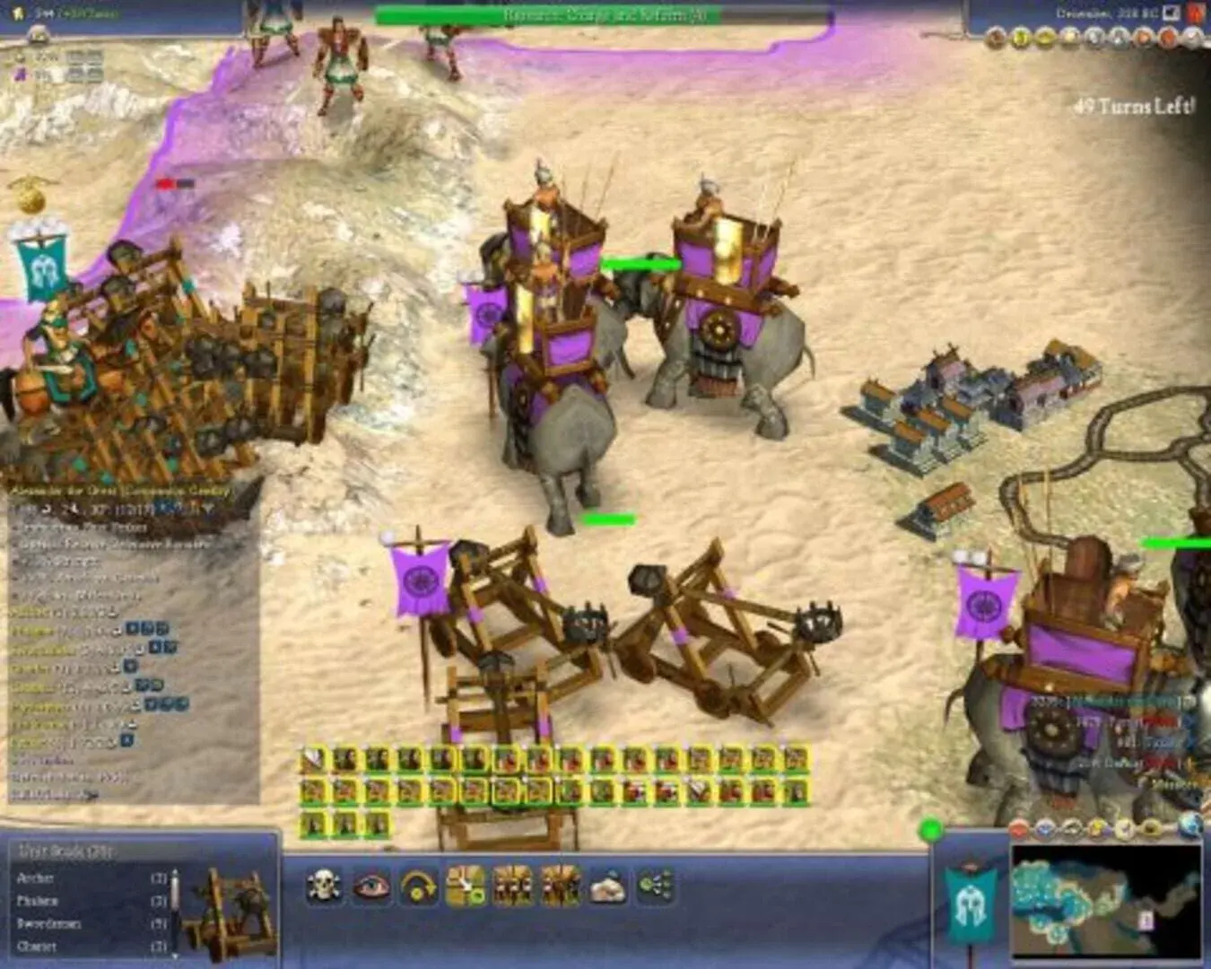 Sid Meier's Civilization IV: Warlords - akcja w grze