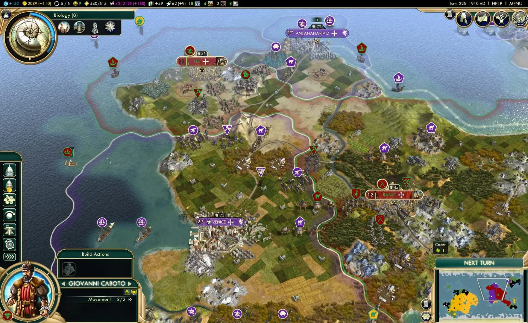 Sid Meier's Civilization V: Brave New World - świat gry, lokacja