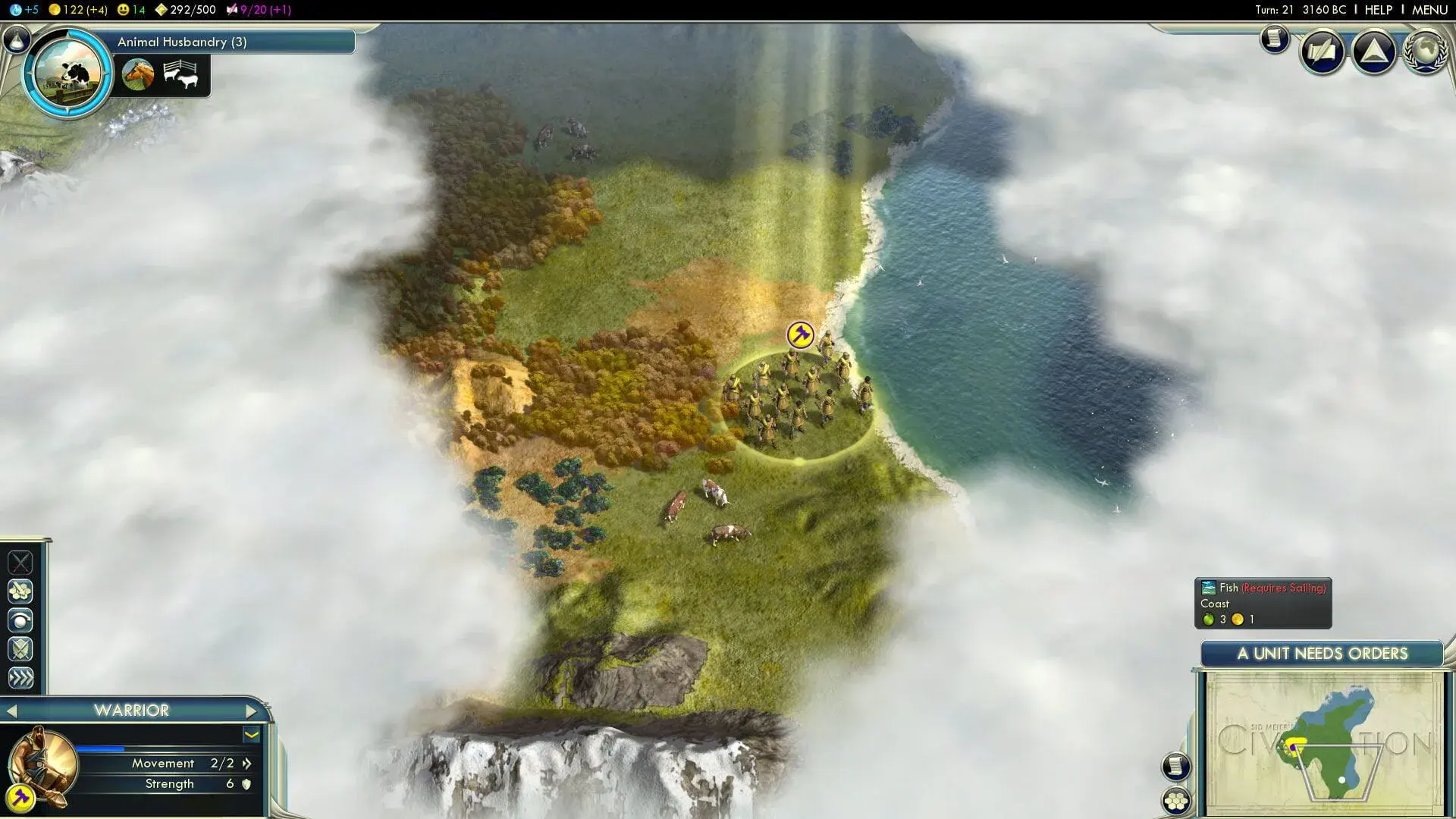 Sid Meier's Civilization V: Gold Edition - główny screenshot z gry