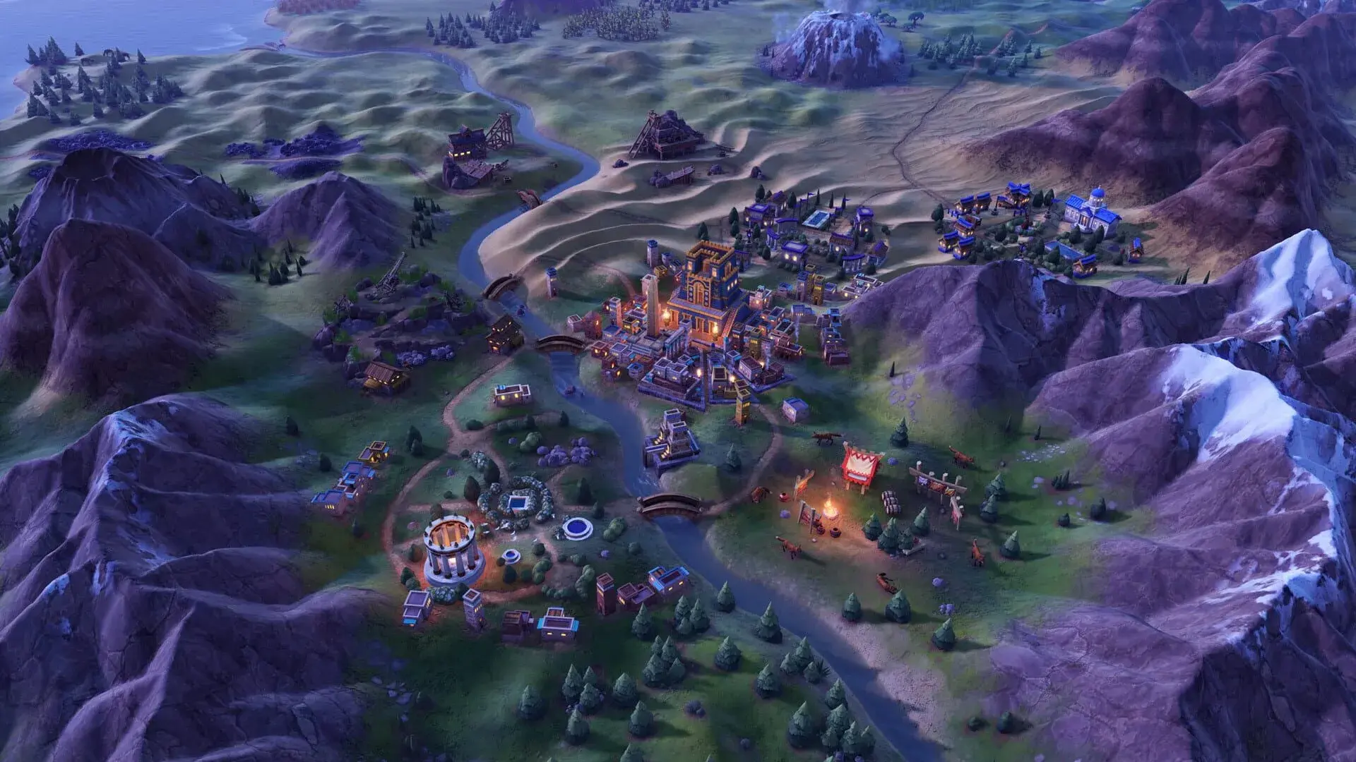 Sid Meier's Civilization VI: Babylon Pack - główny screenshot z gry