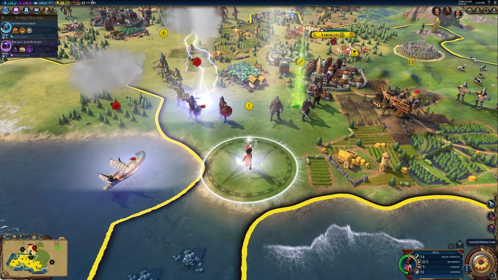 Sid Meier's Civilization VI: Babylon Pack - akcja w grze