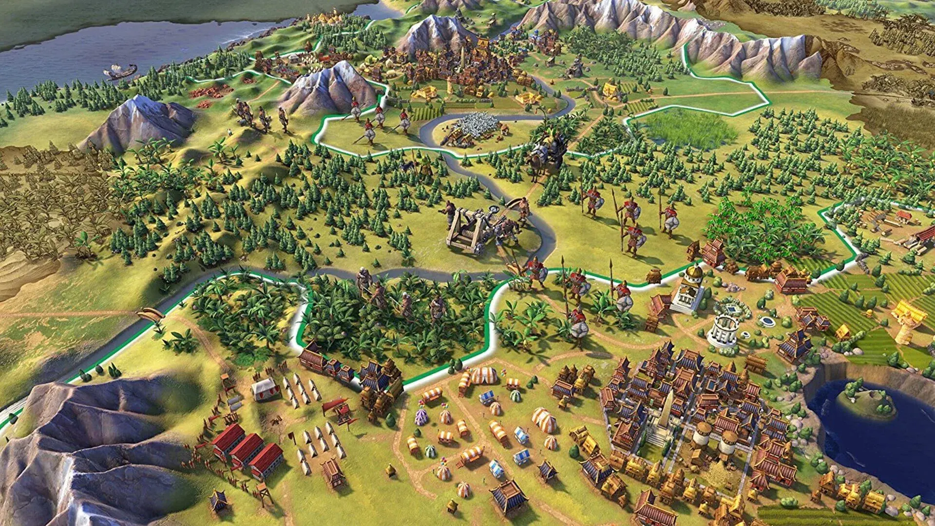 Sid Meier's Civilization VI: Digital Deluxe Edition - główny screenshot z gry