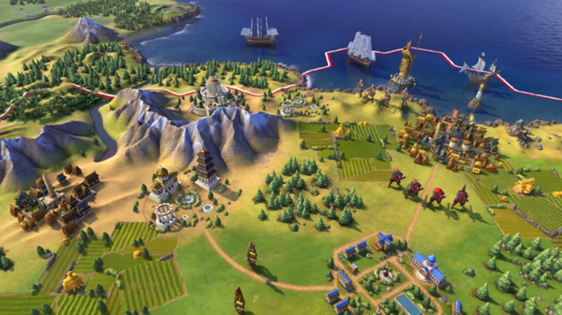 Sid Meier's Civilization VI (Switch) - gameplay screenshot