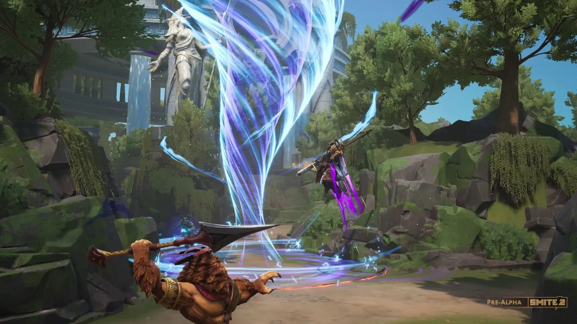 Smite 2 - akcja w grze