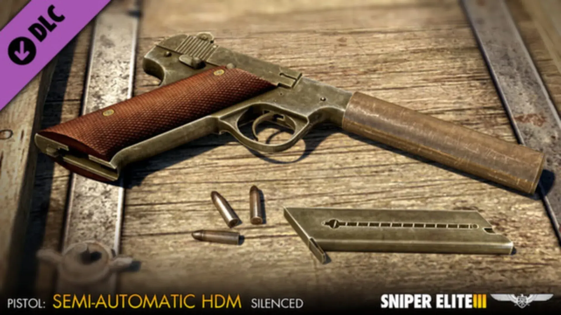 Sniper Elite 3: Camouflage Weapons Pack - główny screenshot z gry