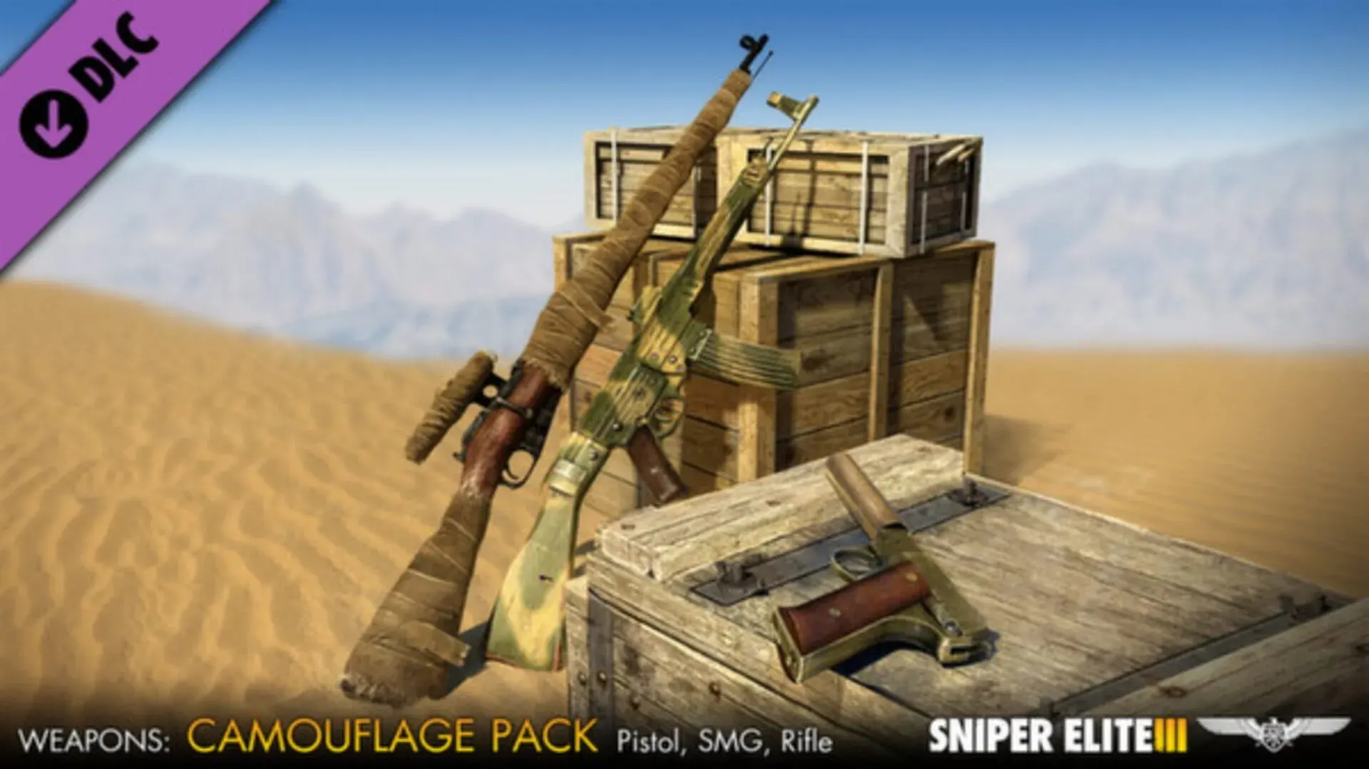 Sniper Elite 3: Camouflage Weapons Pack - gameplay screenshot