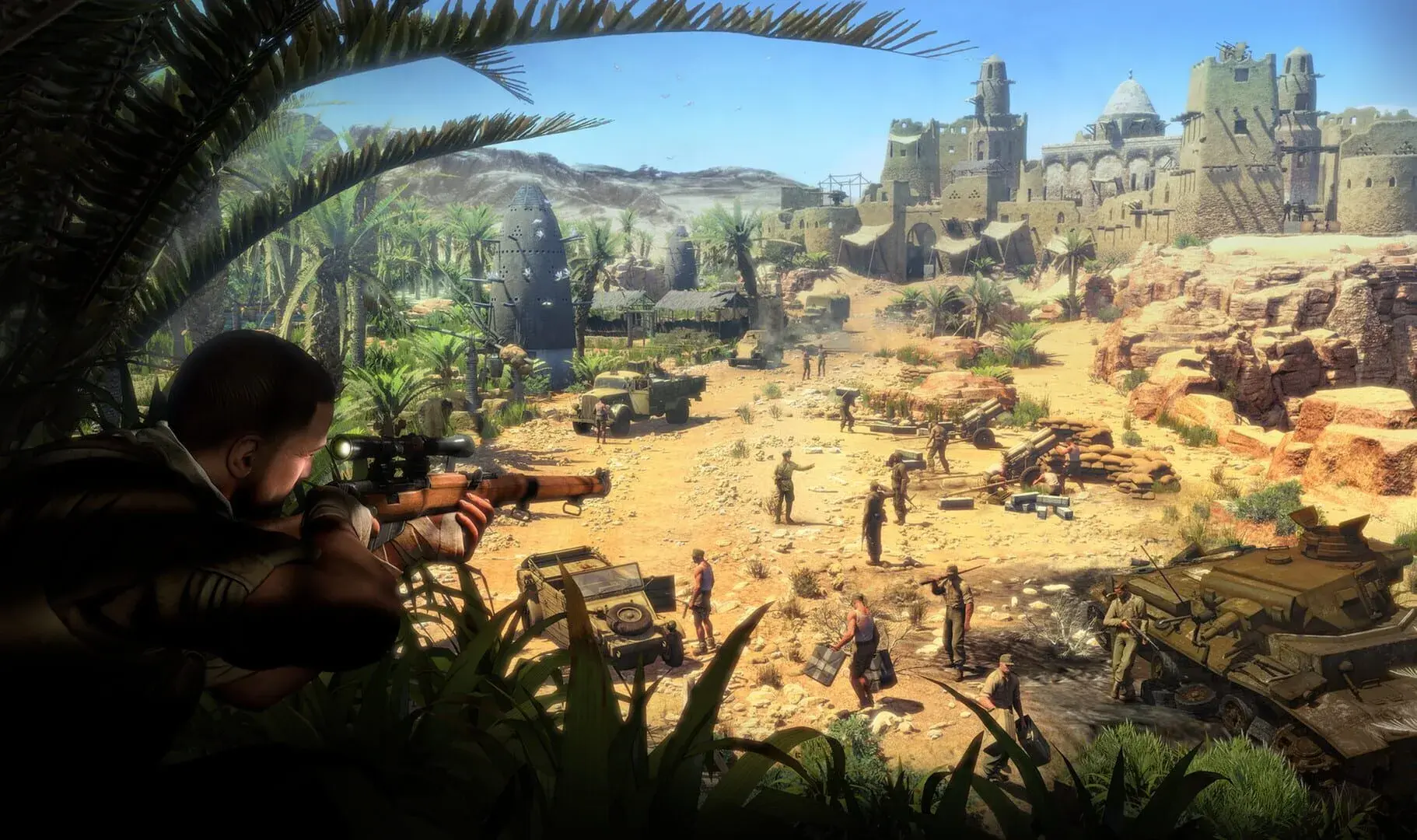 Sniper Elite III - świat gry, lokacja