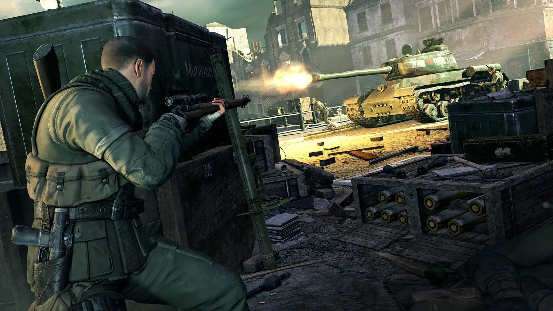 Sniper Elite V2 Remastered - obrazek z gry