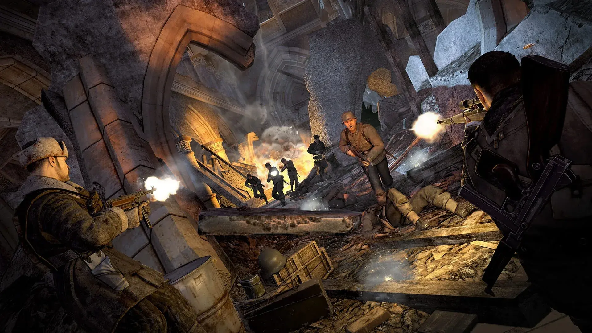 Sniper Elite V2 Remastered (PS5) - świat gry, lokacja