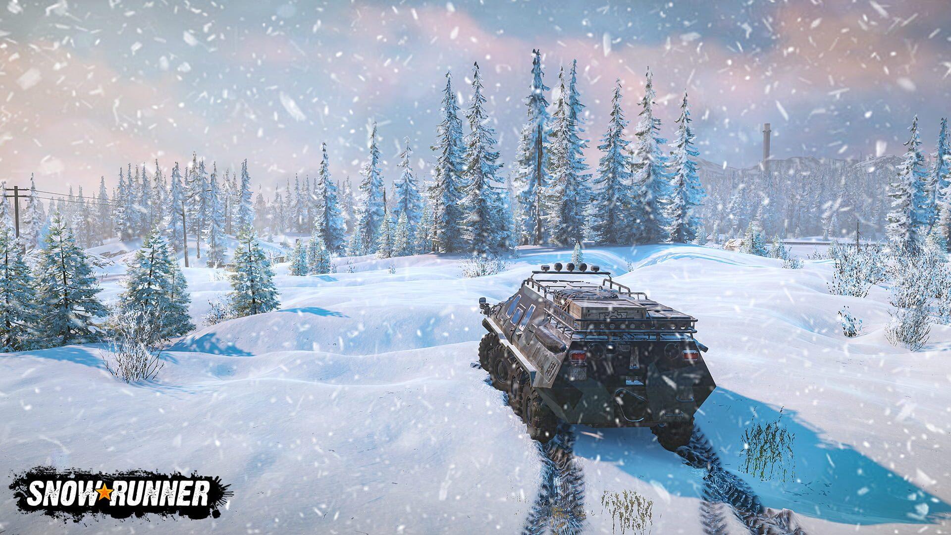 SnowRunner (PS5) - główny screenshot z gry