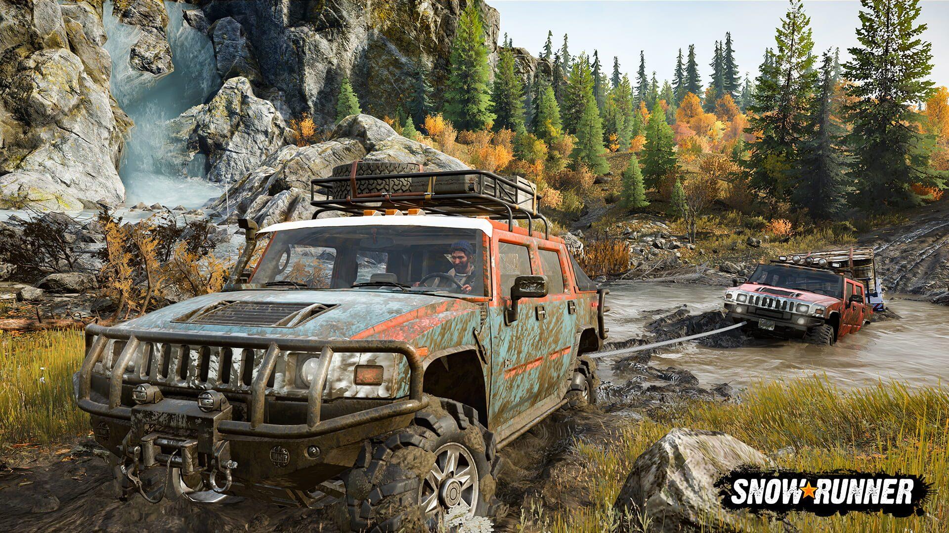 SnowRunner (PS5) - gameplay screenshot
