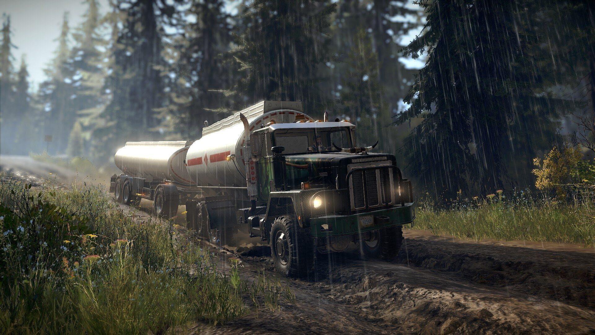 SnowRunner (PS5) - świat gry, lokacja
