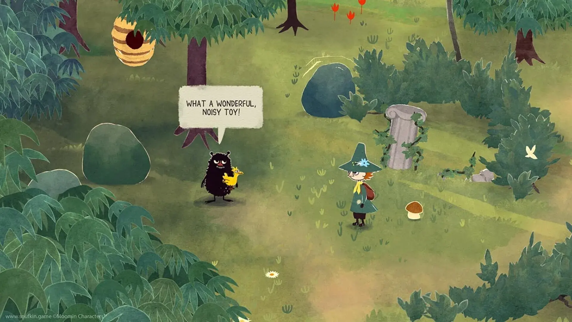 Snufkin: Melody of Moominvalley (PS5) - główny screenshot z gry
