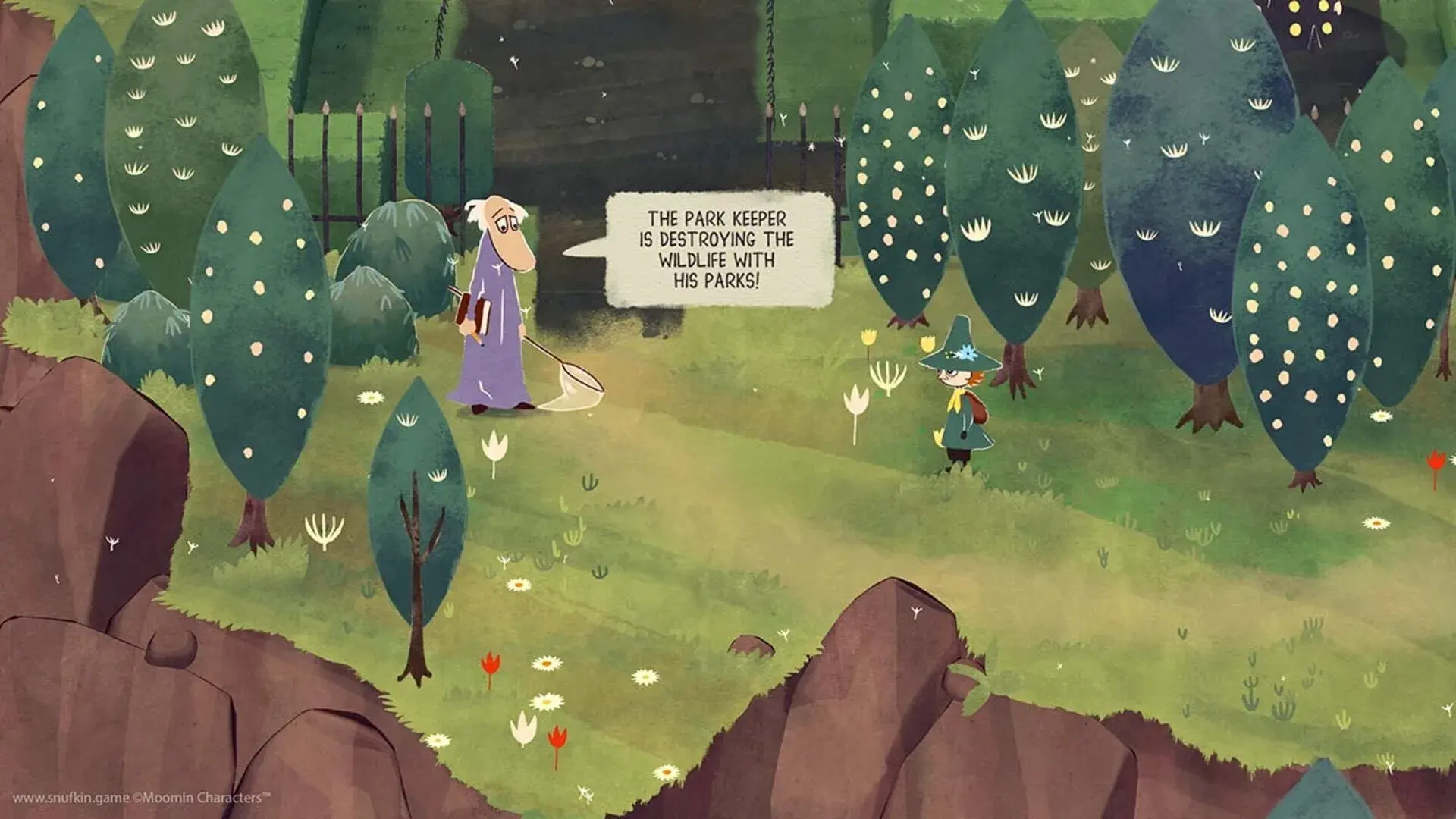 Snufkin: Melody of Moominvalley (PS5) - świat gry, lokacja