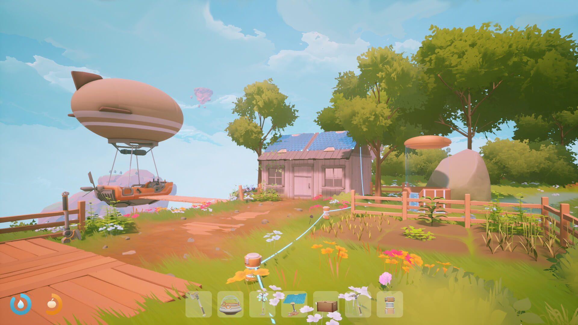 Solarpunk - główny screenshot z gry