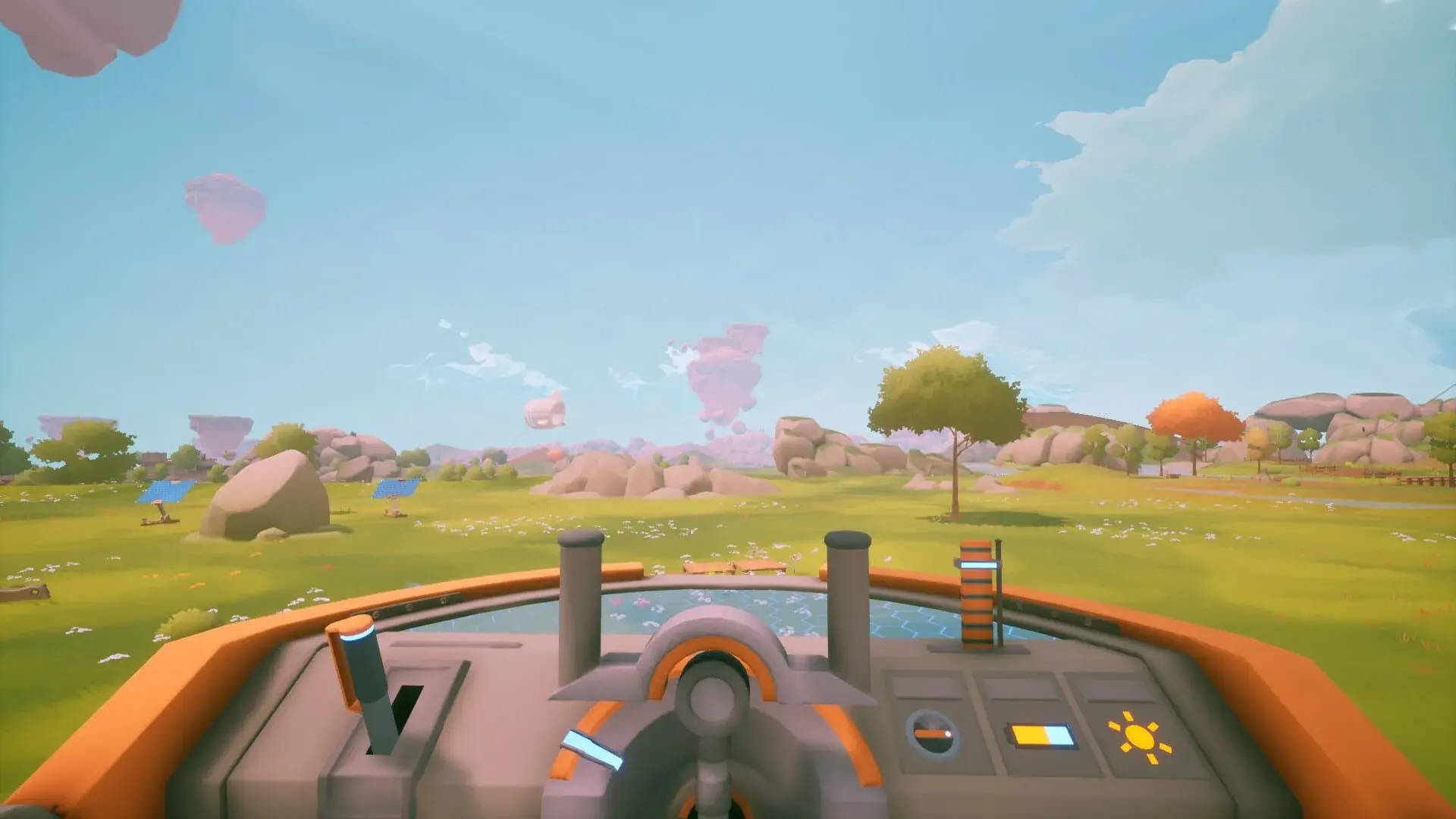 Solarpunk (Switch) - świat gry, lokacja