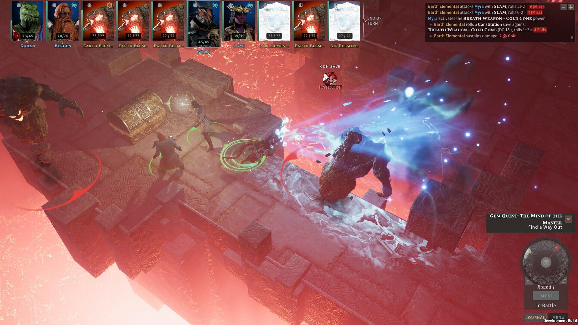 Solasta: Crown of the Magister - Inner Strength - gameplay screenshot