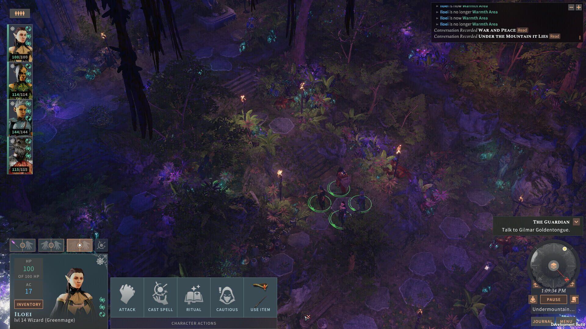 Solasta: Crown of the Magister - Palace of Ice - akcja w grze