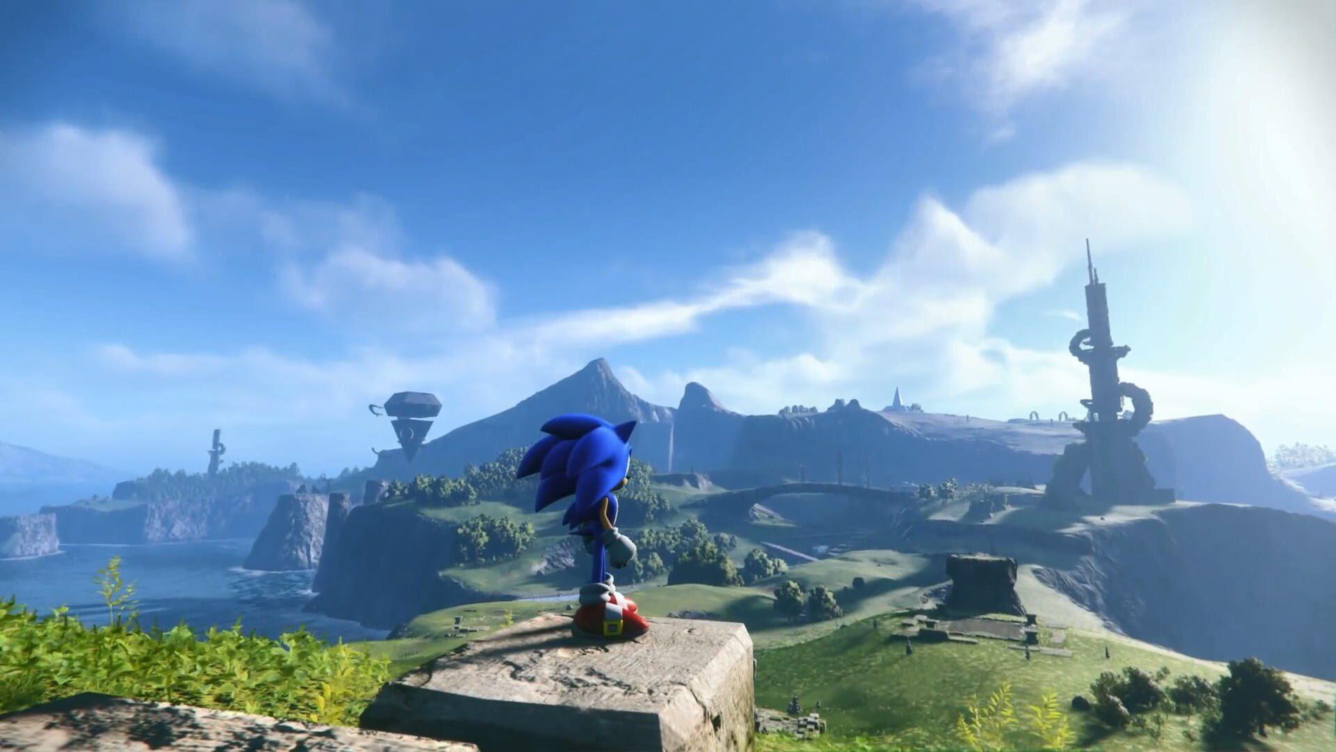 Sonic Frontiers - obrazek z gry