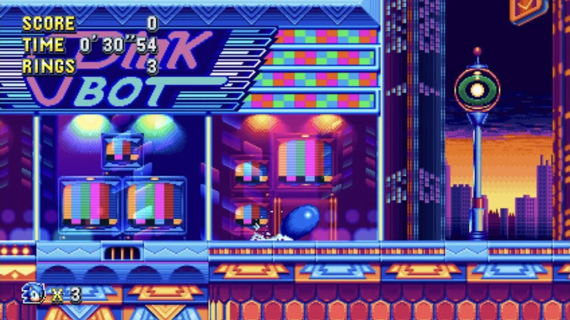 Sonic Mania (Switch) - akcja w grze
